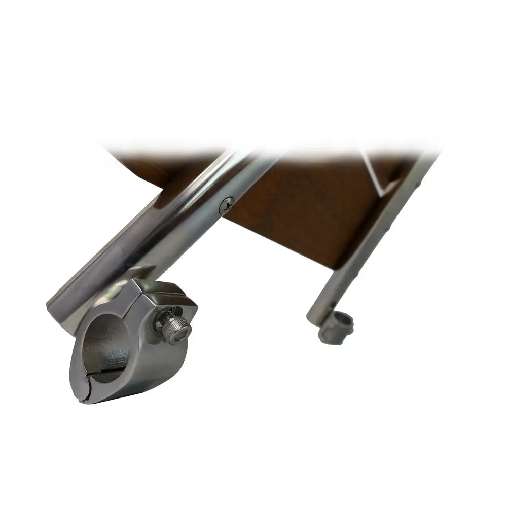 Relingsitz mit Teakholzbelag Relingsitz mit Teakholzbelag