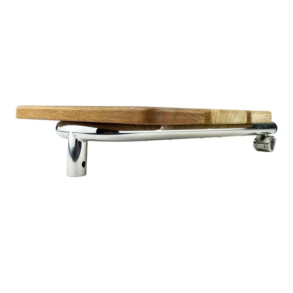 Relingsitz mit Teakholzbelag Relingsitz mit Teakholzbelag